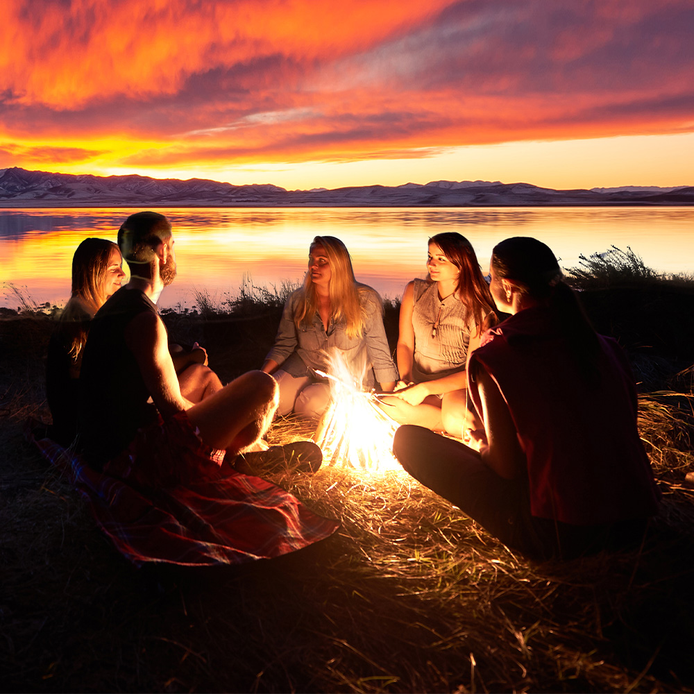 Sunset-Campfire